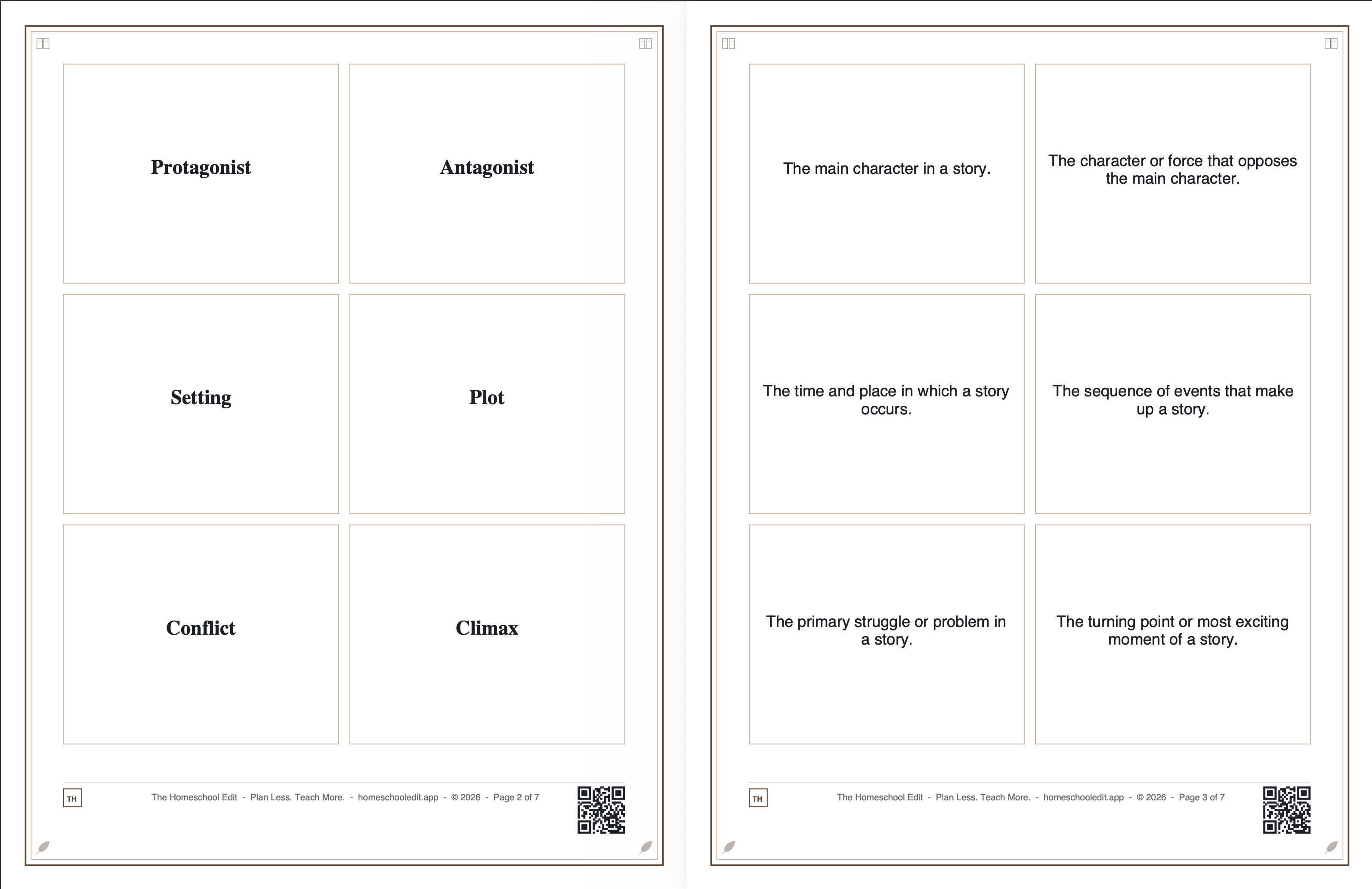 Vocabulary Flashcards